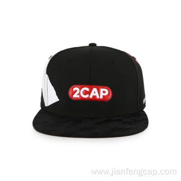 shiny TPU logo snapback hat